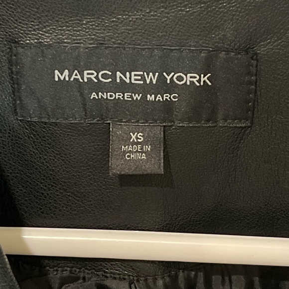 Marc New York by Andrew Marc black trench coat - Picture 5 of 6